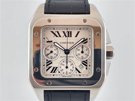 santos cartier occasion|cartier santos 100 chrono.